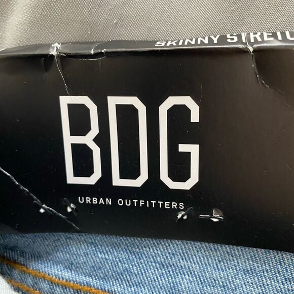 URBAN OUTFITTERS BDG Skinny JEANS Stretch SIZE 29 Side Stripe NWT - Picture 6 of 7